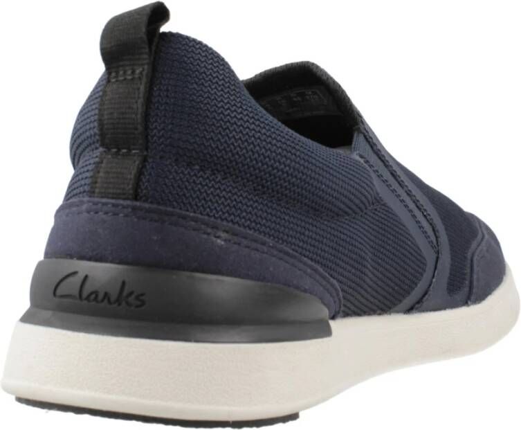 Clarks Stijlvolle Herensneakers Blue Heren