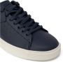 Clarks Blauwe Leren Sportieve Sneakers Rubberen Zool Blue Heren - Thumbnail 5