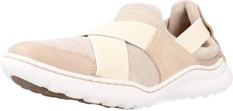 Clarks Stijlvolle Damessneakers Brown Dames