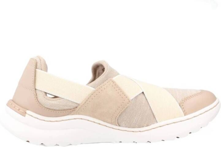 Clarks Stijlvolle Damessneakers Brown Dames