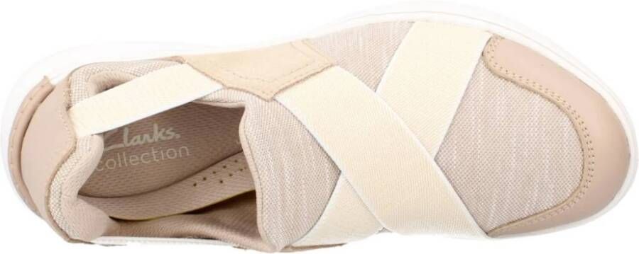 Clarks Stijlvolle Damessneakers Brown Dames