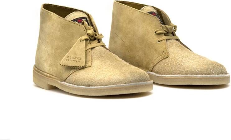 Clarks Desert Boot Hip Hop Stijl Enkellaarzen Bruin Dames