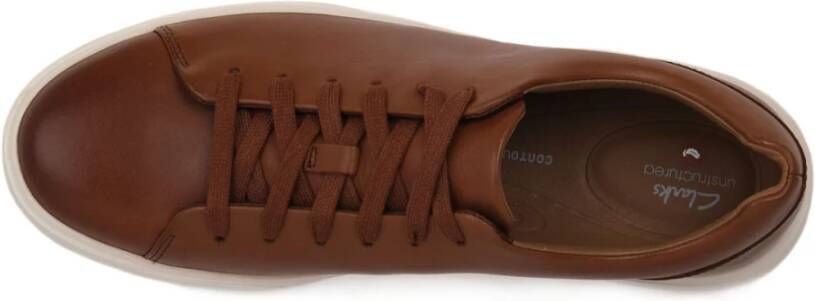 Clarks Casual veterschoenen voor heren Bruin Heren