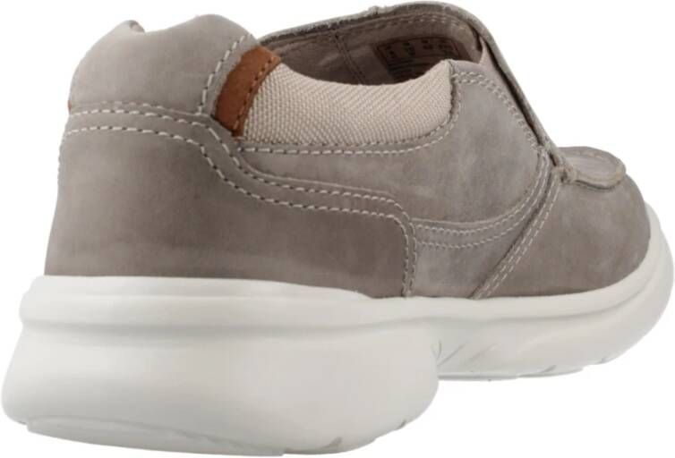 Clarks Stijlvolle Herensneakers Gray Heren