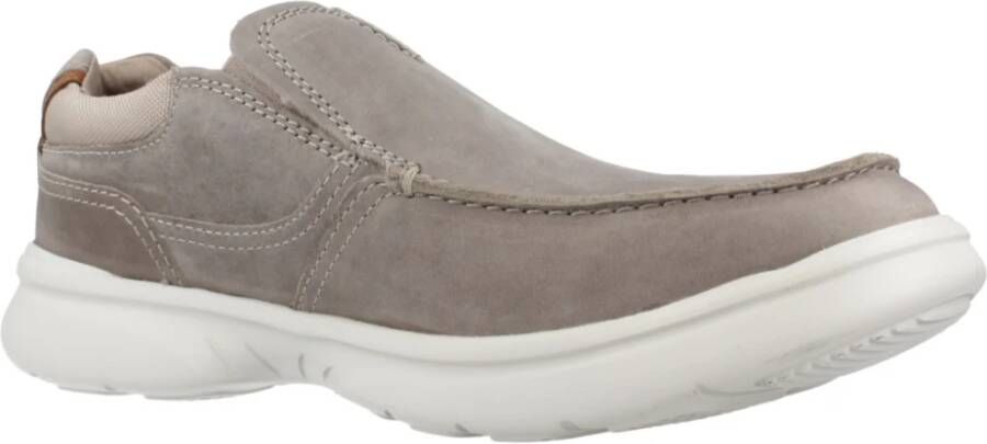 Clarks Stijlvolle Herensneakers Gray Heren