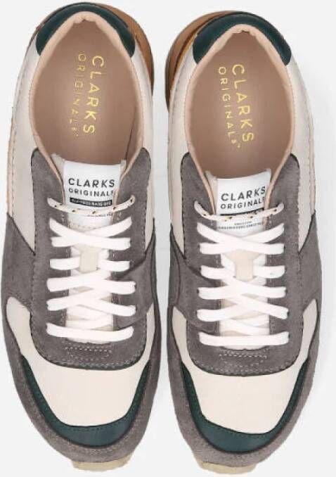 Clarks Sneakers Grijs Heren