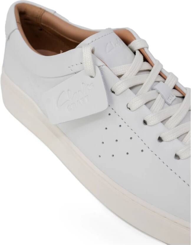 Clarks Sneakers White Heren