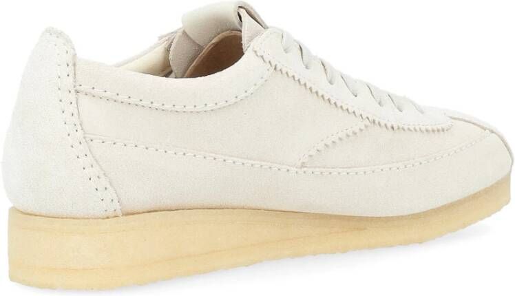 Clarks Sneakers White Heren