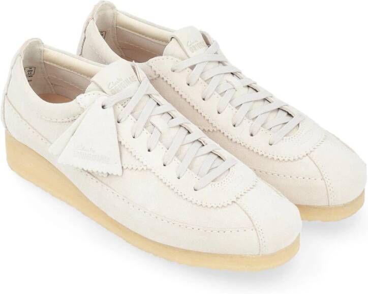 Clarks Sneakers White Heren