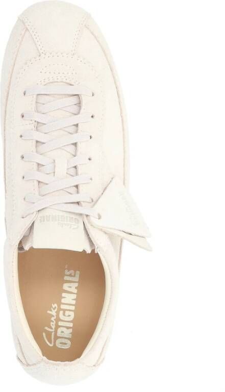 Clarks Sneakers White Heren