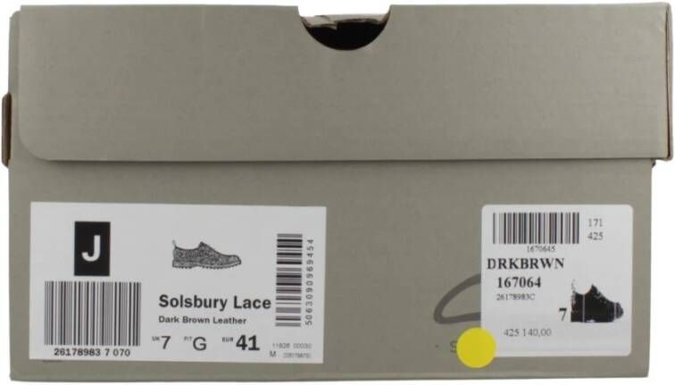 Clarks Solsbury Lace Leren Schoenen