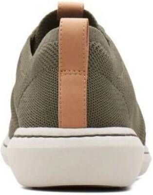 Clarks Sportieve Groene Herensneaker Green Heren