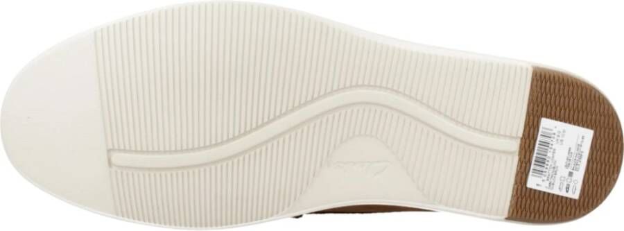 Clarks Stijlvolle Bratton Loafers voor Mannen Brown Heren