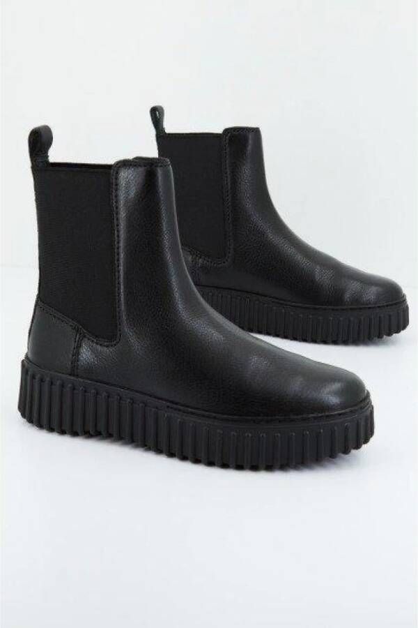 Clarks Stijlvolle Chelsea Boots in Maple Finish