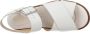 Clarks Stijlvolle Platte Sandalen voor Vrouwen White Dames - Thumbnail 9