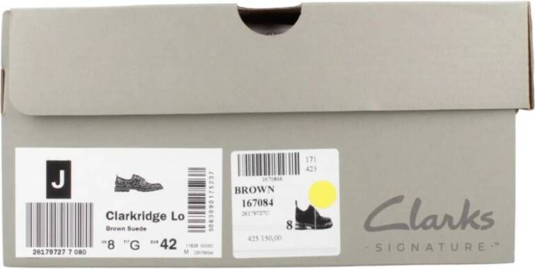 Clarks Stijlvolle Veterschoenen