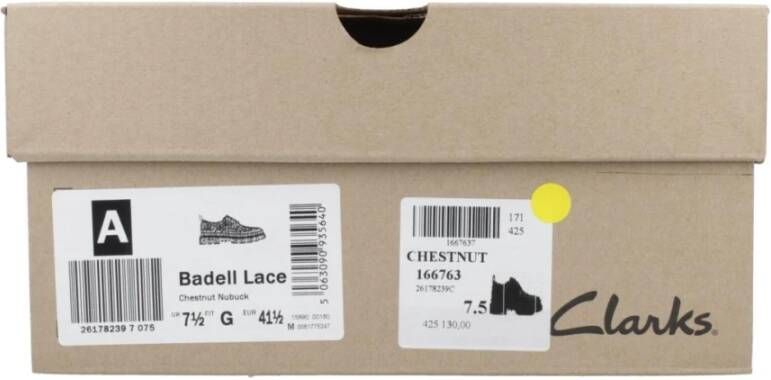 Clarks Stijlvolle Veterschoenen