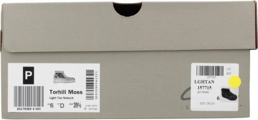 Clarks Stijlvolle Veterschoenen in Moss