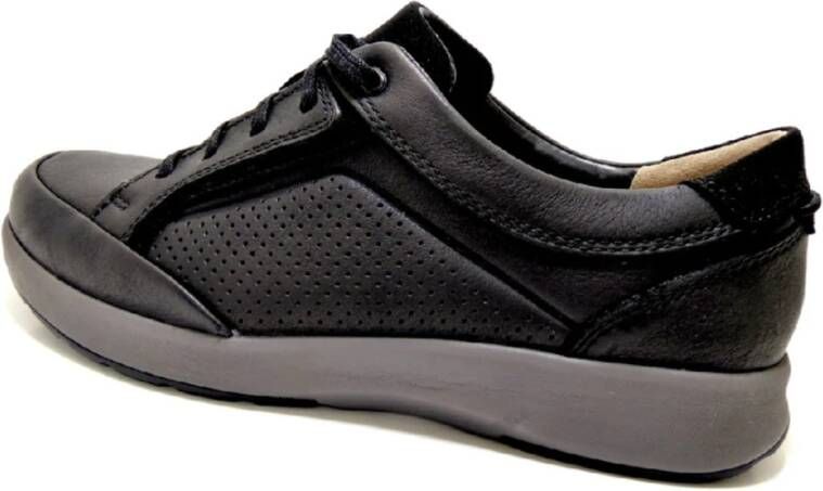 Clarks Stijlvolle Veterschoenen UN Trail Form Black Heren