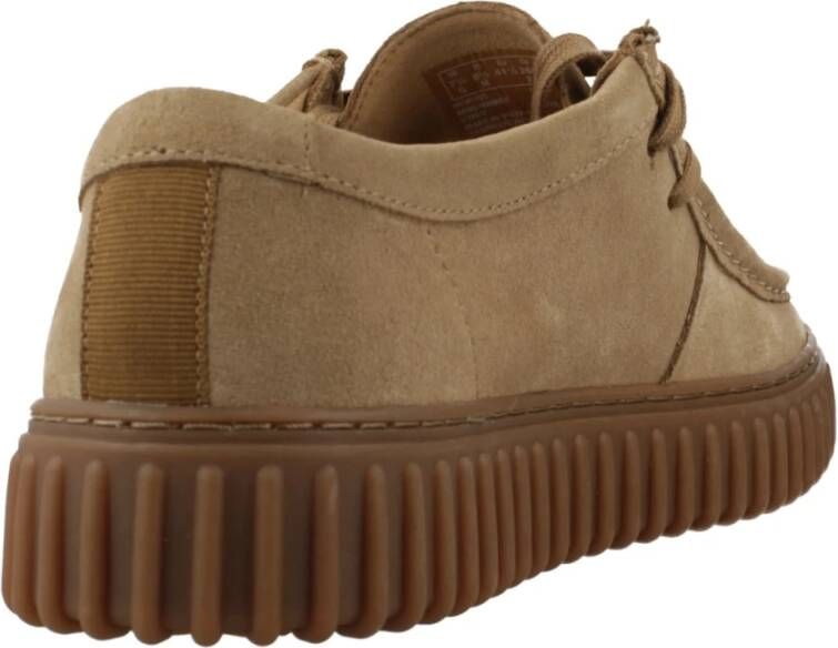 Clarks Stijlvolle Veterschoenen voor Heren Brown Heren