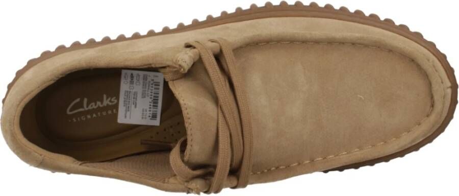 Clarks Stijlvolle Veterschoenen voor Heren Brown Heren