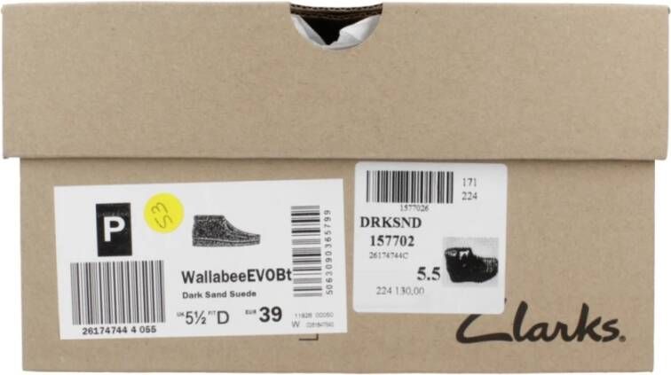 Clarks Stijlvolle Veterschoenen voor Mannen