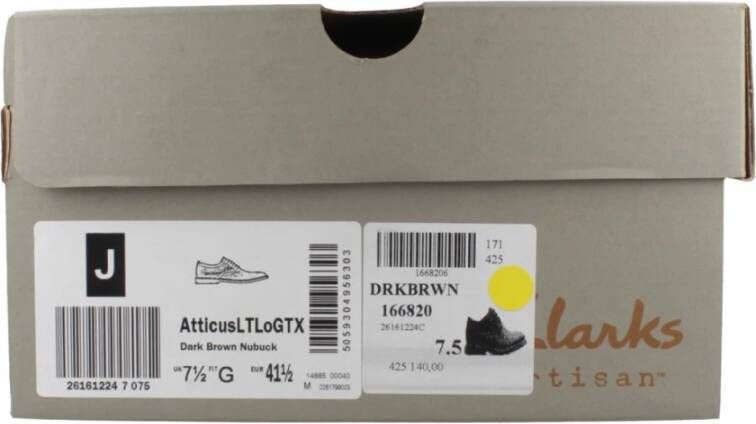 Clarks Stijlvolle Veterschoenen voor Mannen