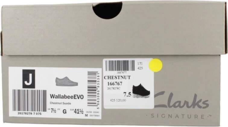 Clarks Stijlvolle Veterschoenen voor Mannen