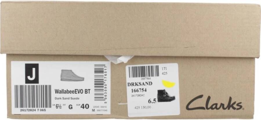 Clarks Stijlvolle Veterschoenen voor Mannen