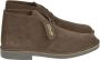 Clarks Suède Enkellaarzen Brown Heren - Thumbnail 4