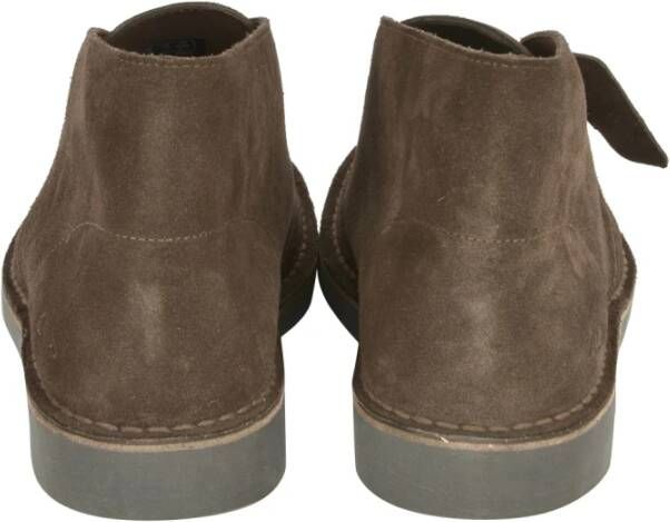Clarks Suède Enkellaarzen Bruin Heren