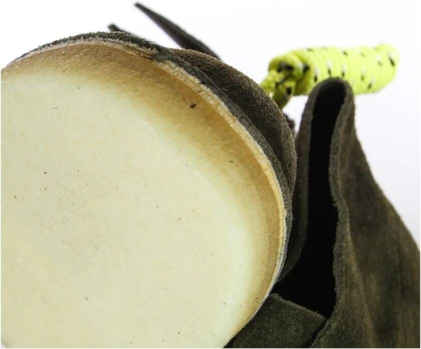 Clarks Suede Heren Moccasin Schoen Green Heren