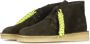 Clarks Desert Coal Groen Heren Veterboots Khaki Kleur Khaki - Thumbnail 7