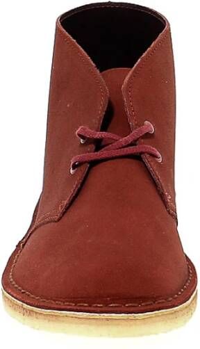 Clarks Suède Leren Lage Laars