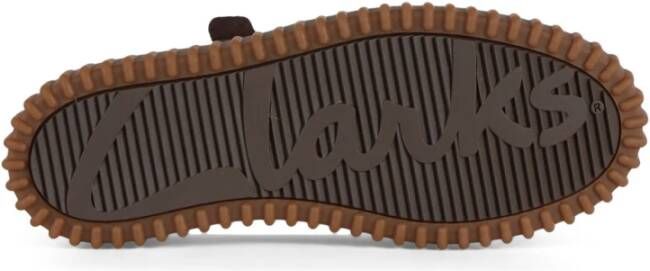 Clarks Suède veterschoenen met leren interieur