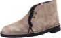 Clarks Stijlvolle Grijze Nubuck Leren Lage Laarzen Grijs Heren - Thumbnail 9