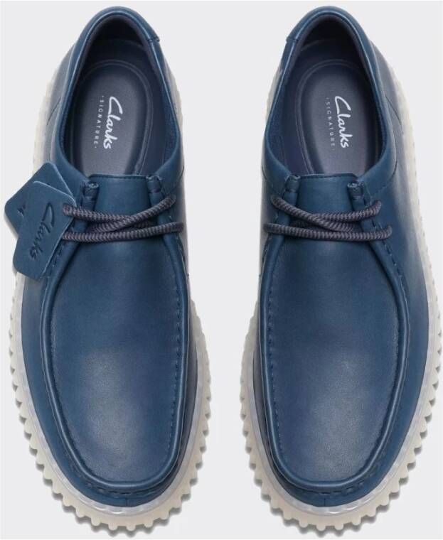 Clarks Torhill Lo Herenschoen Blue Heren