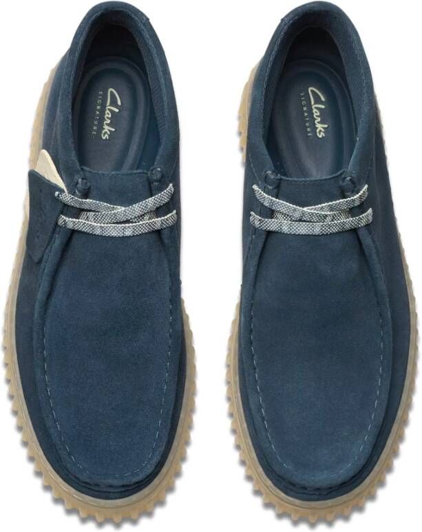 Clarks Vintage-geïnspireerde smart-casual schoen Blue Heren