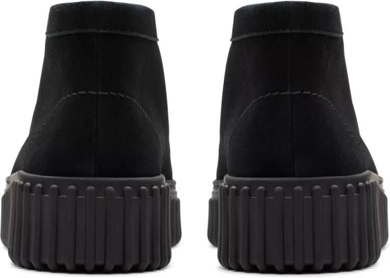 Clarks Vintage-geïnspireerde Torhill Moss schoen Black Dames