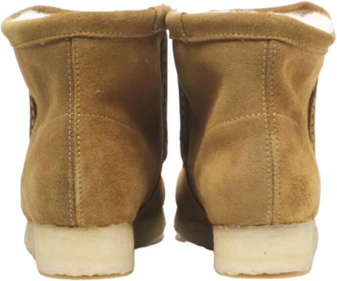 Clarks Wallabee Hi Tan Wlined Winterlaarzen