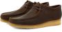 Clarks WallabeeEVO Heren Veterschoenen Leer Bruin - Thumbnail 4