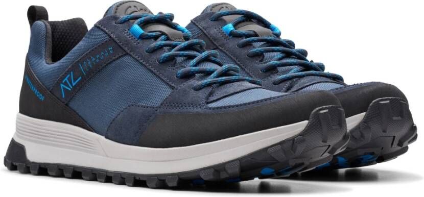 Clarks Waterdichte Heren Wandelsneaker Blue Heren