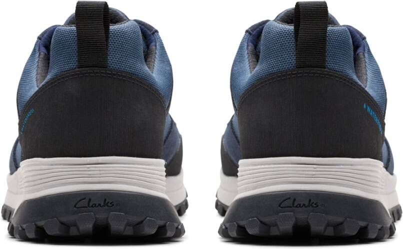 Clarks Waterdichte Heren Wandelsneaker Blue Heren
