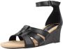 Clarks Wedges Black Dames - Thumbnail 2