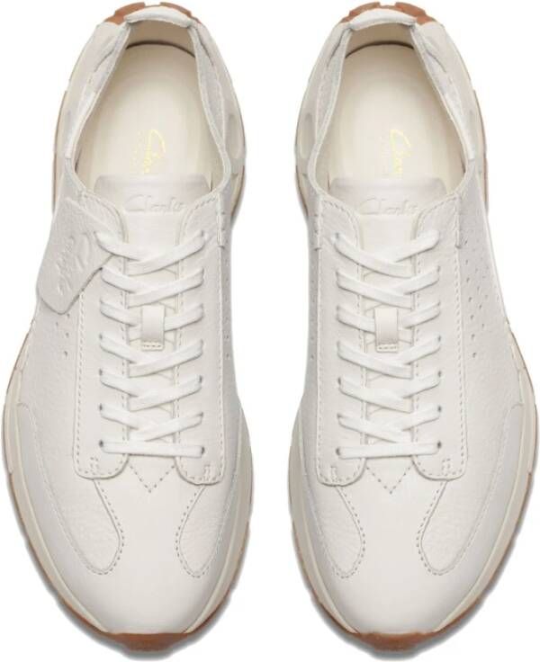 Clarks Witte Speed Vrijetijdssneakers White Heren