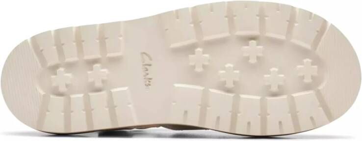 Clarks Witte Twist Damessandaal