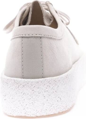 Clarks Witte Wallabee Cup bootschoenen White Heren