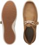 Clarks Witte zool Wally veterschoen Beige Heren - Thumbnail 5