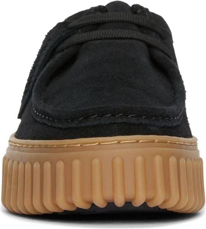Clarks Zwarte Bee Vrijetijdssneakers Black Dames