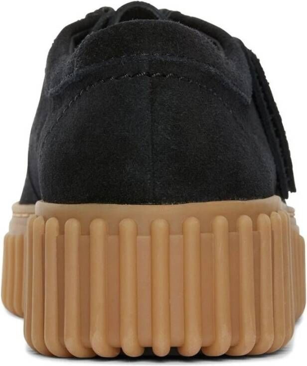 Clarks Zwarte Bee Vrijetijdssneakers Black Dames
